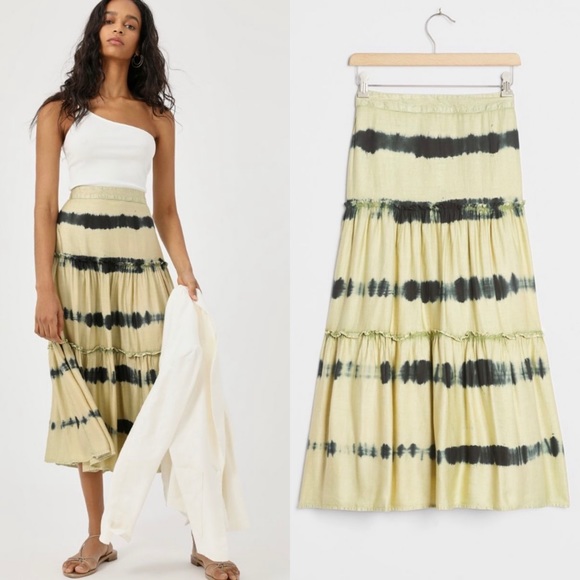 Anthropologie Dresses & Skirts - ANTHRO by Neeru Kumar ‘Nadka’ Tie-Dye Midi Skirt